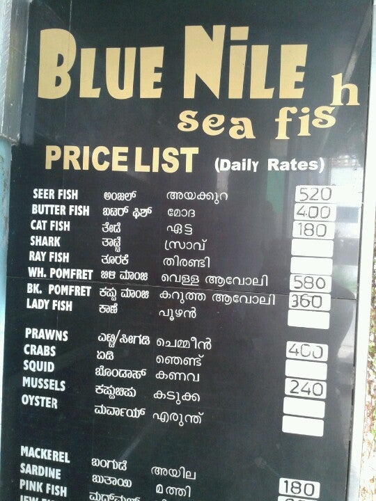 Blue Nile Sea Fish