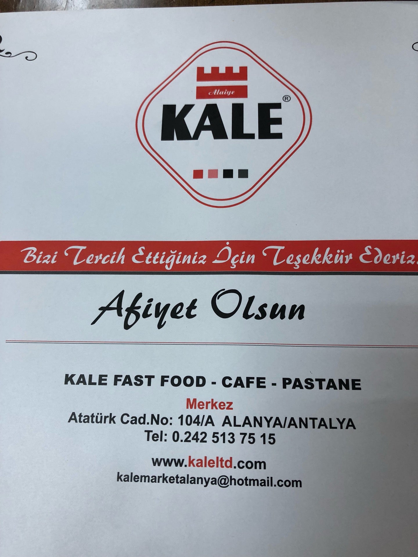 Kale Cafe & Fast Food