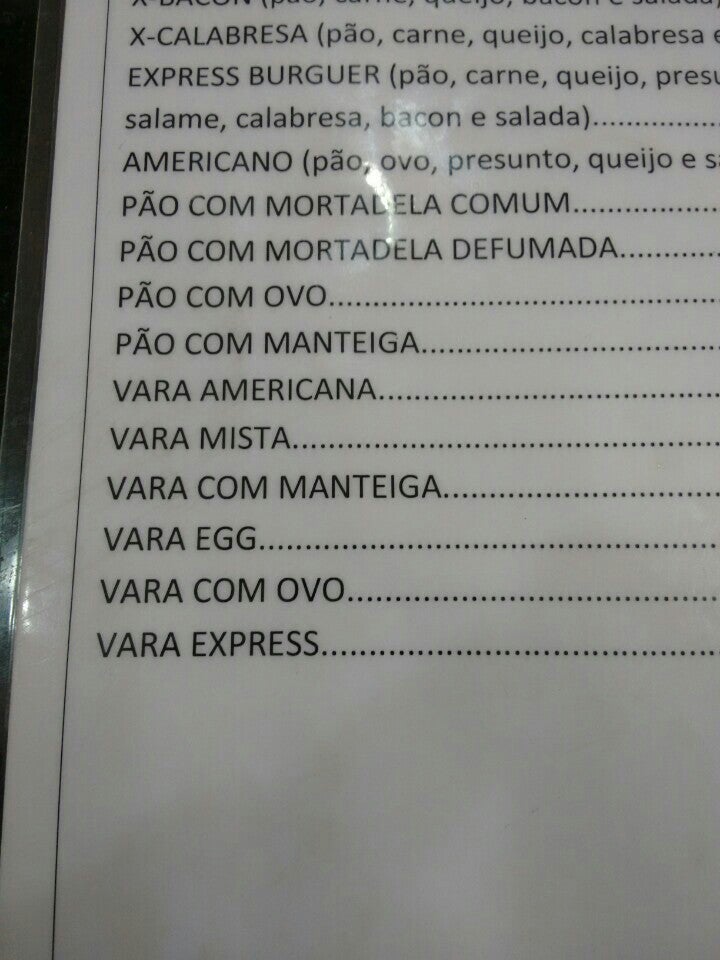 Pão Expresso Villas