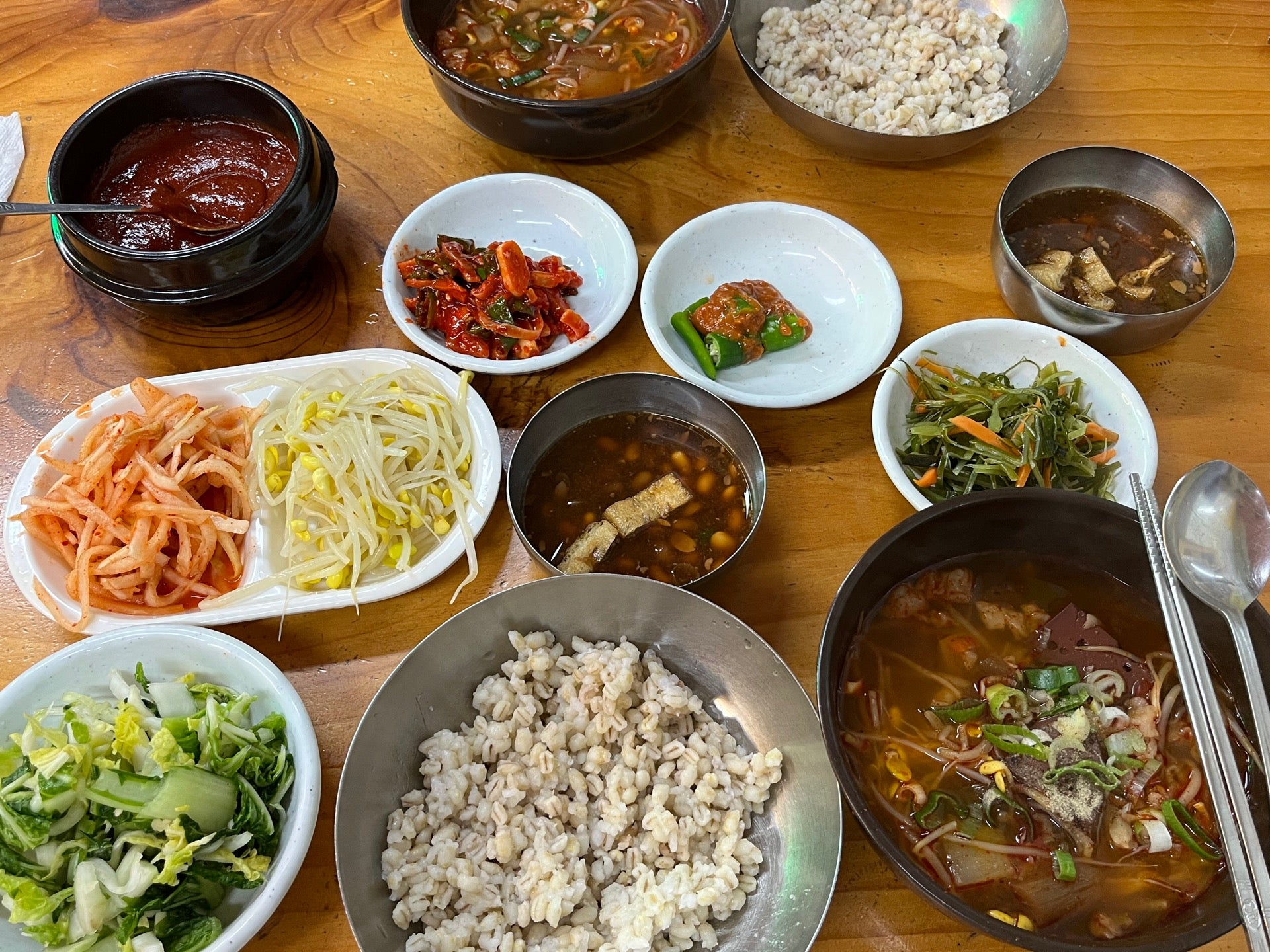 금호 전통보리밥