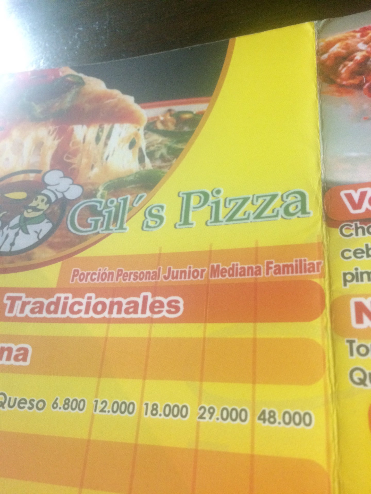 Gil'S Pizza A Domicilio
