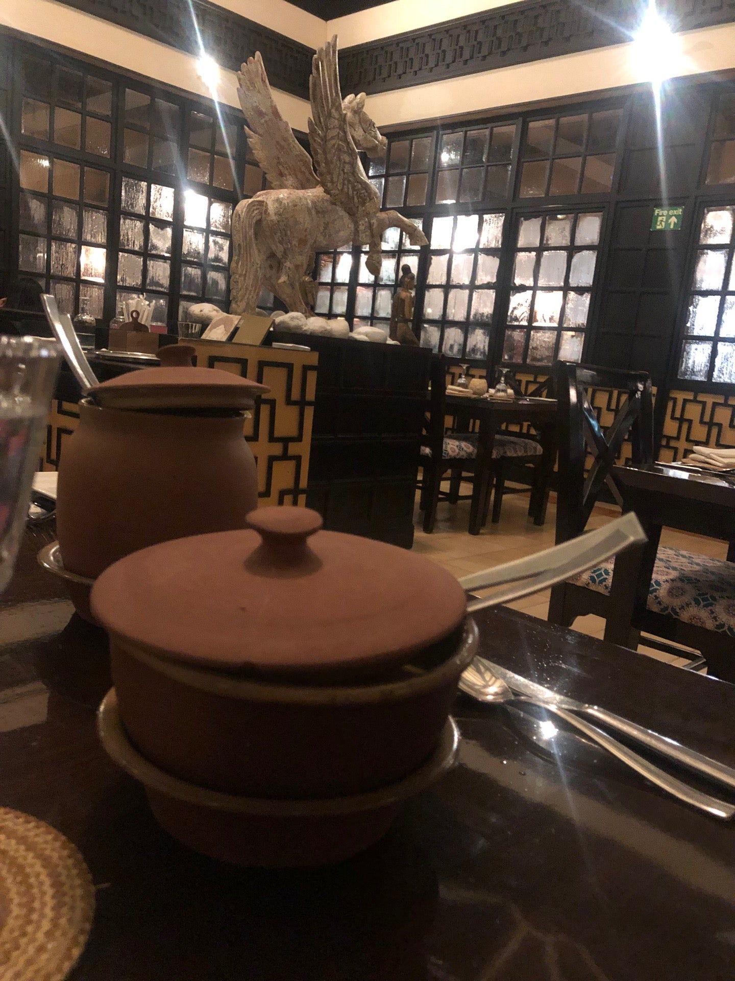 Banyan Tree Restaurant - Taj holiday village