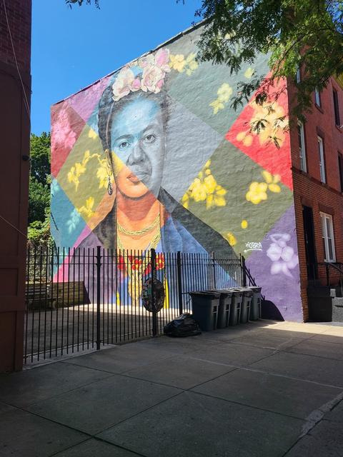 Frida Mural by Kobra