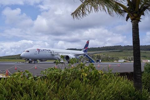 Mataveri International Airport of Easter Island