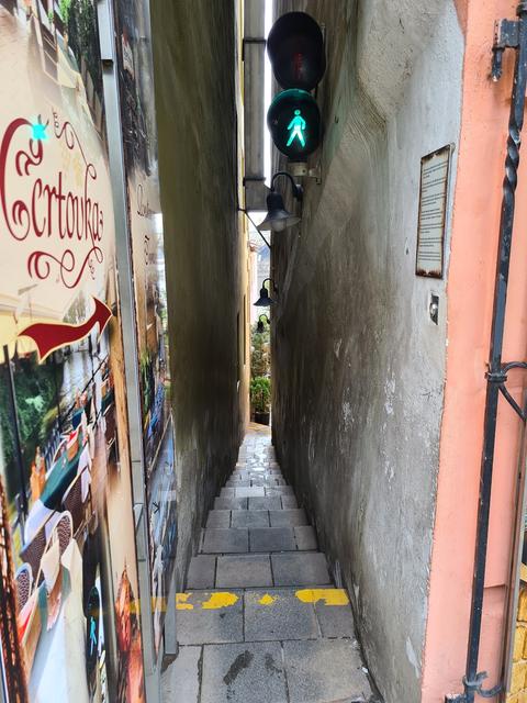 Prague's narrowest alley