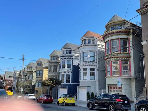 Haight Ashbury Painted Ladies