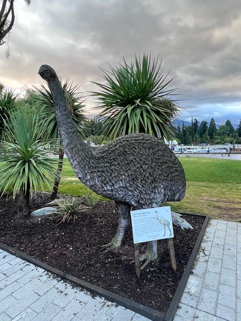 New Zealand Moa Statue