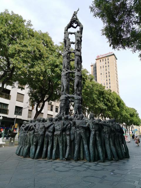 Monument als Castellers
