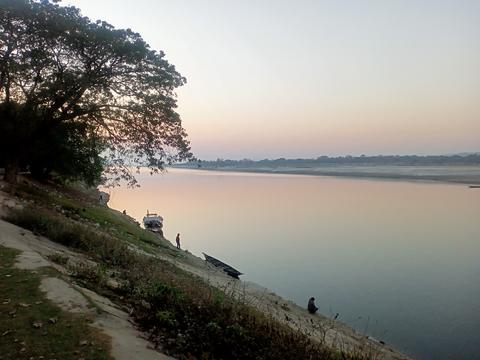 Dharapur Brahmaputra River Bank
