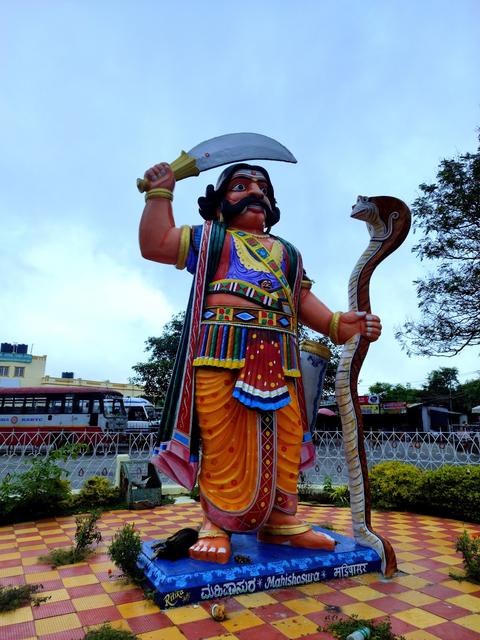 Mahishasura Statue