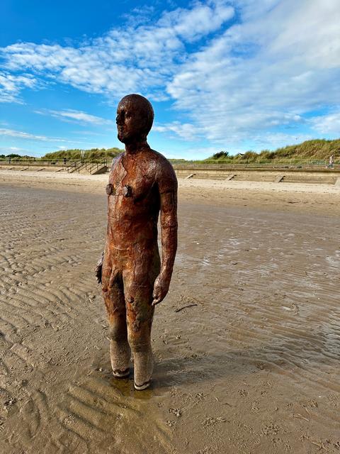 Another Place by Antony Gormley