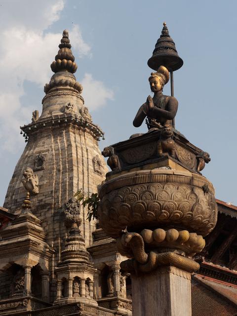 Statue of King Bhupatindra Malla