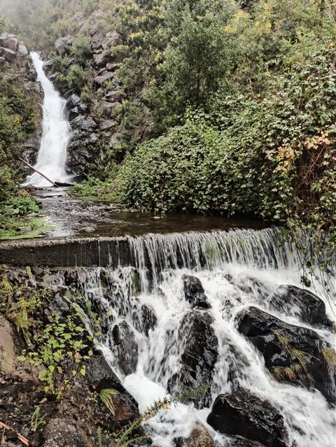 Ribeira das Cales waterfall,