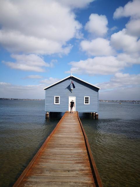 Blue Boat House