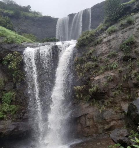 Bhavali dam waterfall