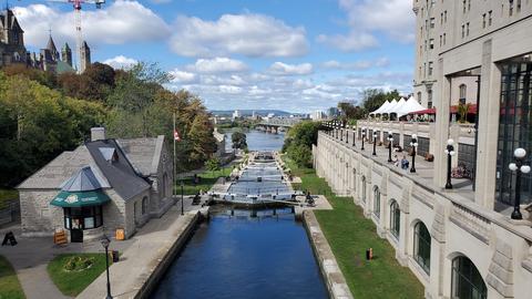 Rideau Canal, Locks 1 - 8 - Ottawa