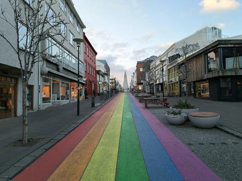 Rainbow Street Art