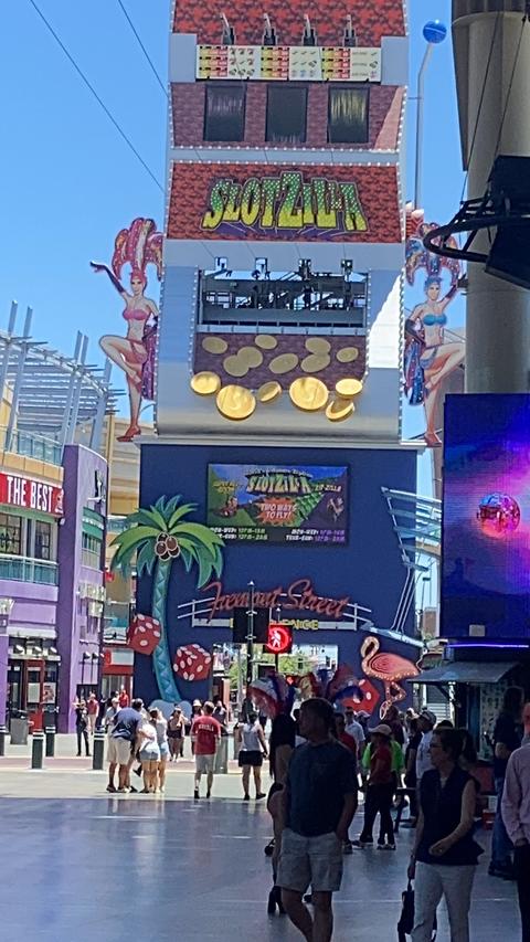 42o Fremont Street Cannabition kiosk