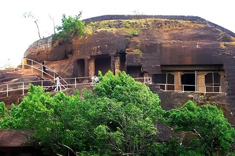 Shri Panch Pandav Caves. Pachmarhi