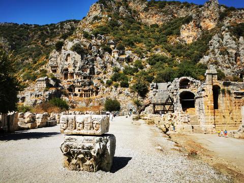Lycian Rock-Cut Tombs of Myra