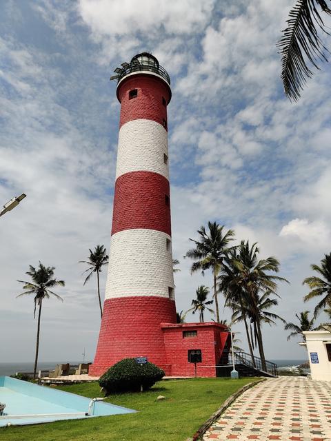 Vizhinjam Lighthouse (Kovalam Lighthouse) വിഴിഞ്ഞം ലൈറ്റ് ഹൗസ്