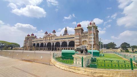 The Mysore Palace (also known as the Amba Vilas Palace)