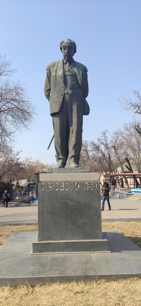 Avetik Isahakyan Monument