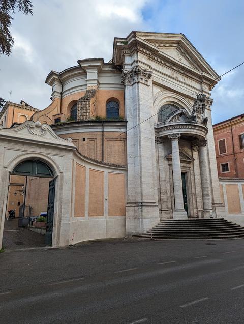 Church of St Andrew on the Quirinal