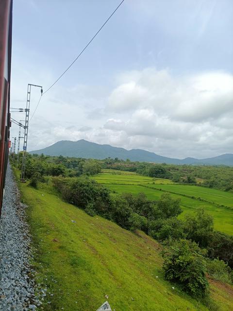 Murudeshwar rail view