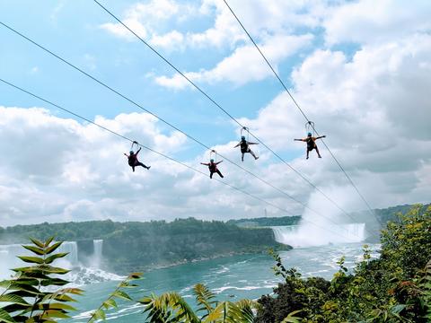 WildPlay Niagara Falls Zipline to the Falls