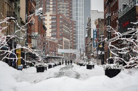 Newark Avenue Pedestrian Plaza