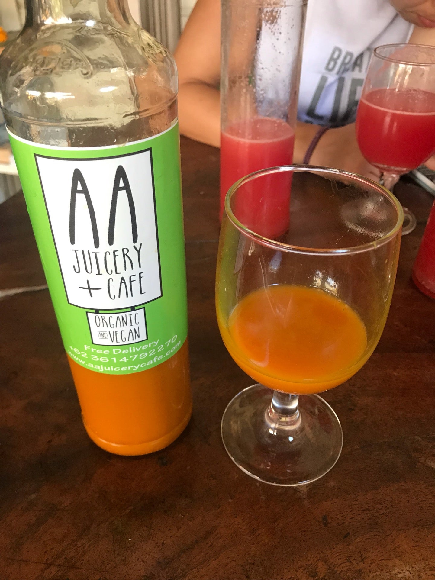 A.A healthy juice warung