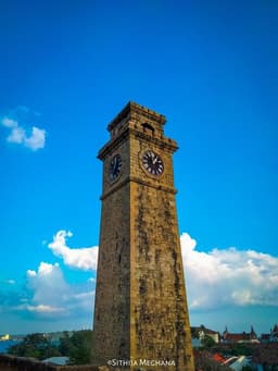 Galle Fort Clock Tower